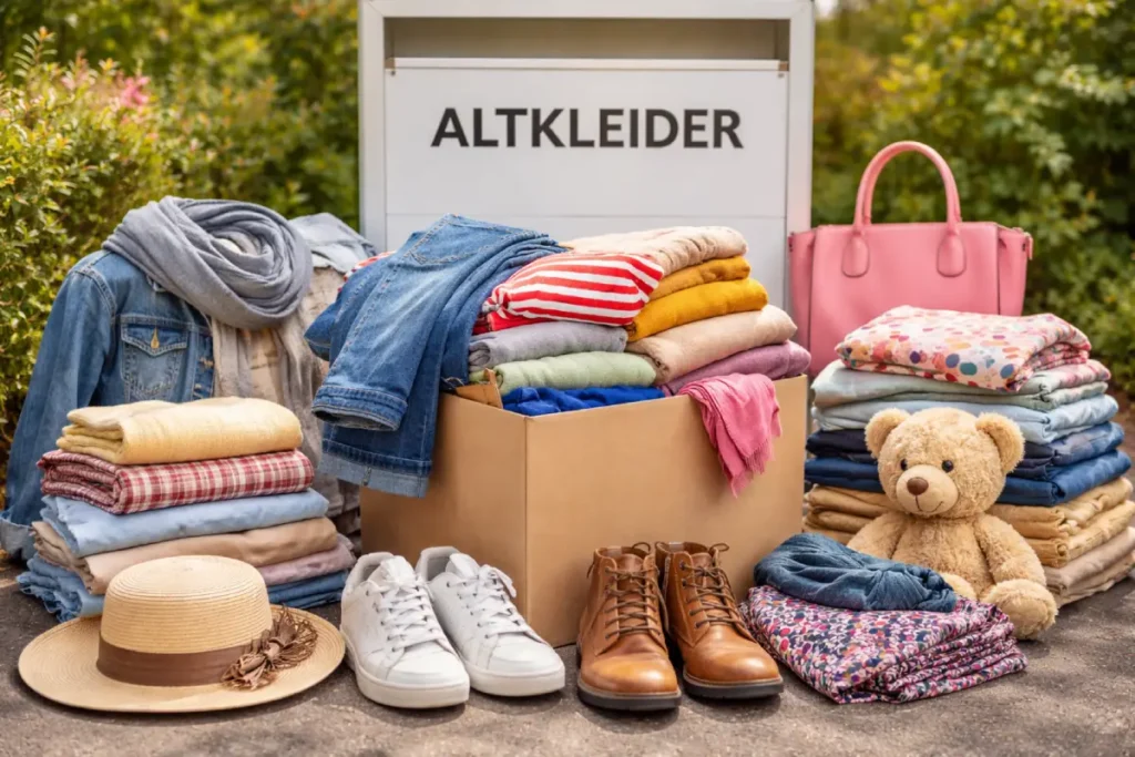 Altkleider entsorgen - Was gehört in die Altkleidersammlung und was nicht?