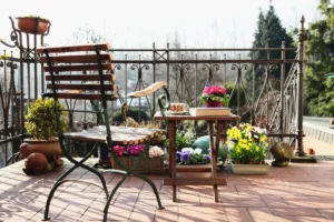 Balkon: mediterraner Stil