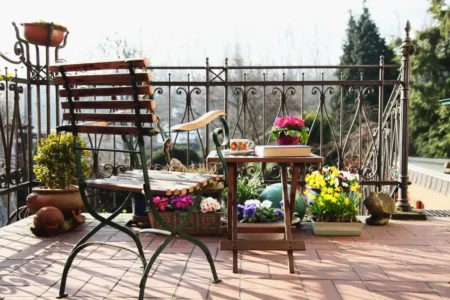 Balkon: mediterraner Stil