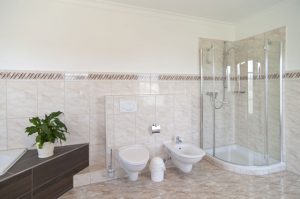 Dusche Bad putzen
