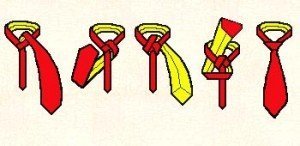 Krawatte: Der Englische Knoten 1