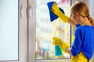Fenster streifenfrei putzen