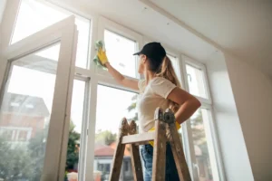 Fensterrahmen reinigen