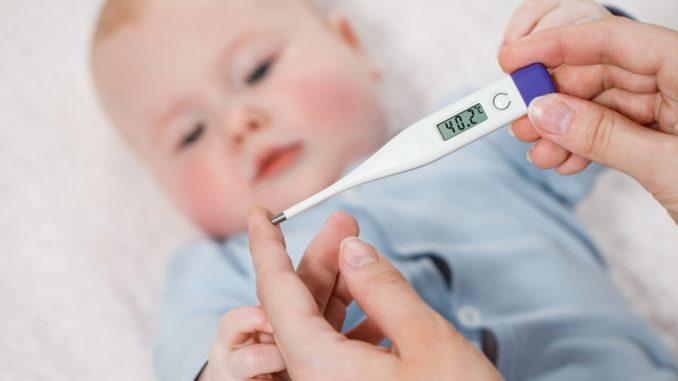 Fieber messen beim Baby