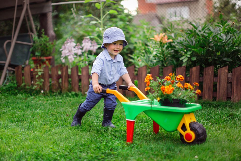 Garten kindersicher machen