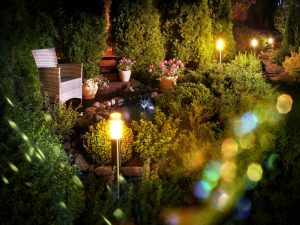Gartengestaltung: Garten durch Beleuchtung gekonnt in Szene setzen Gartengestaltung - Beleuchtung