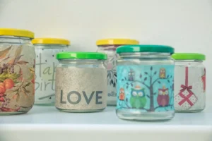 Leere Gläser wiederverwenden - Kreative Upcycling-Ideen für den ganzen Haushalt