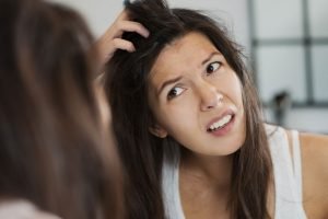 Haare entfärben