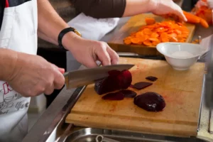 Rote Bete Flecken entfernen