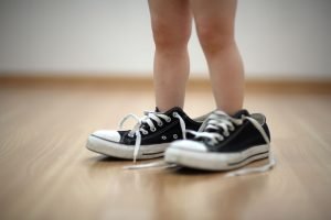 Schuhgröße bei Kindern ermitteln