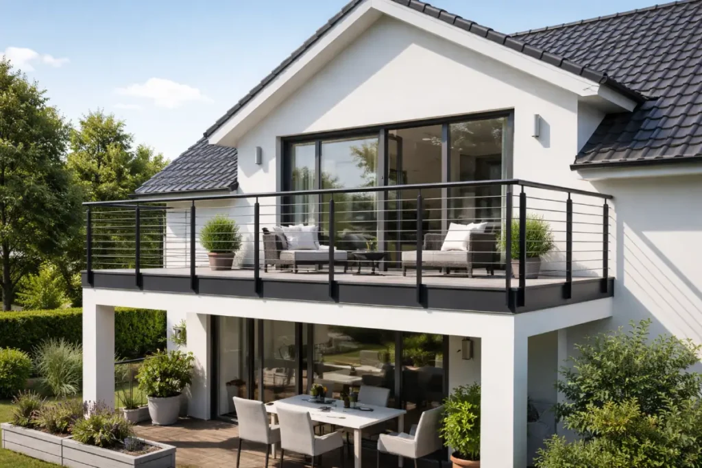 Terrassengeländer: Welches Material wählen?