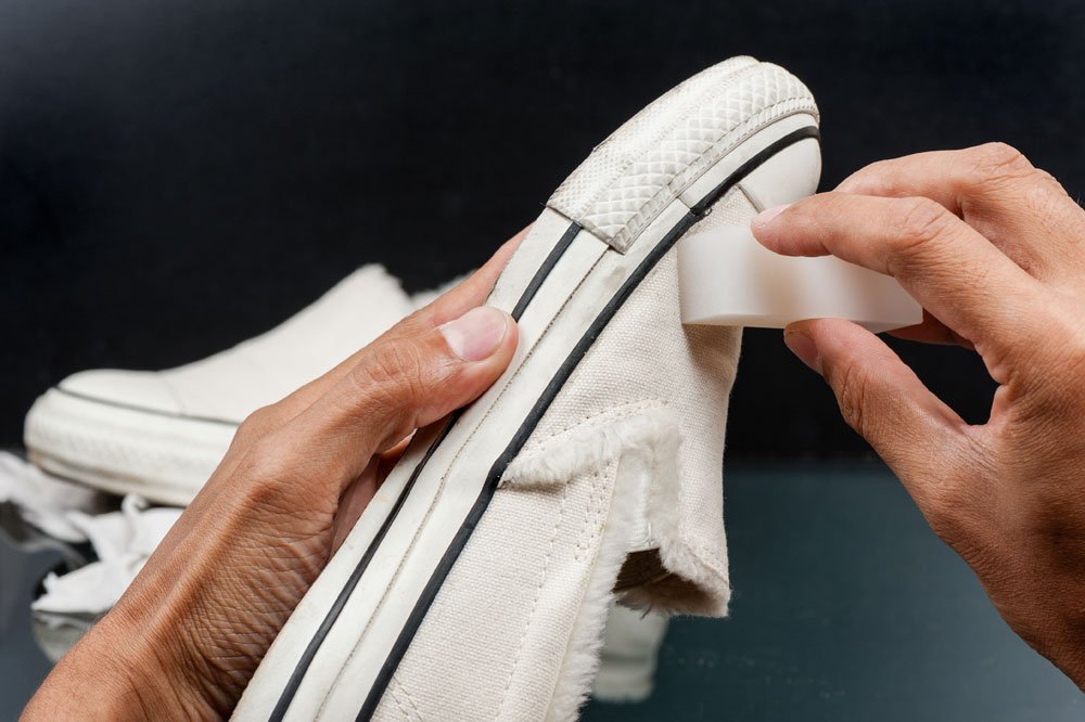 best ways to clean cloth shoes